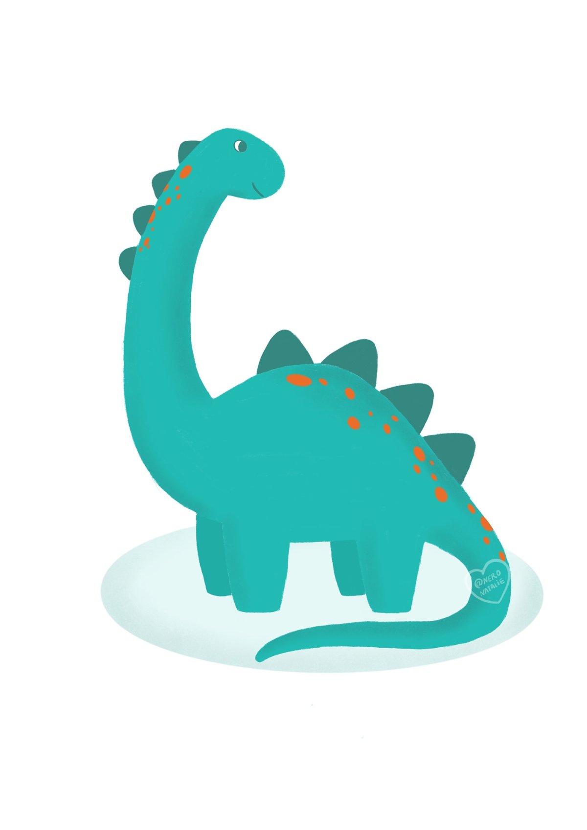 Диплодок милый