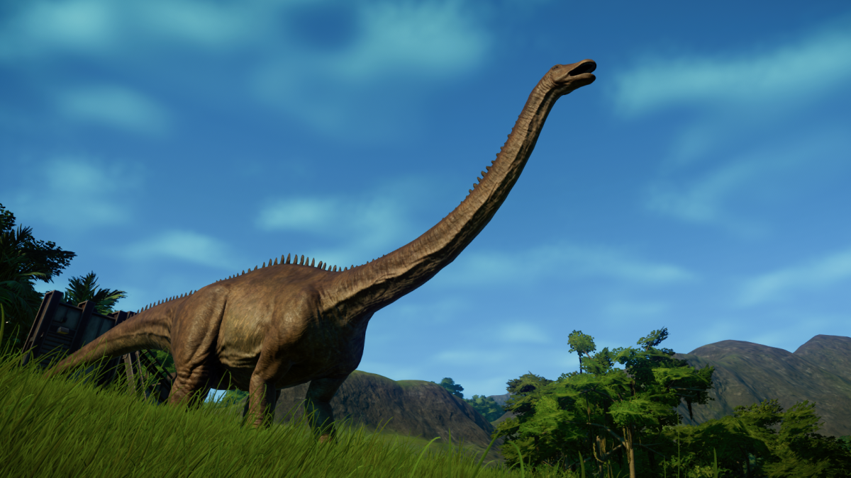 Диплодок Юрский парк