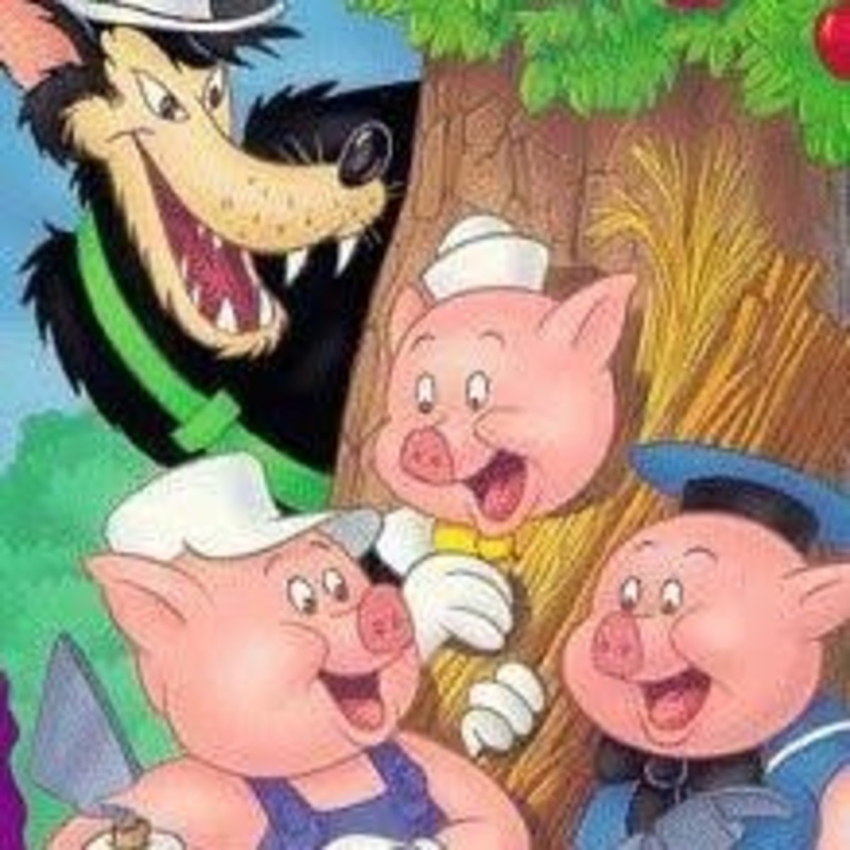 Домики трех поросят