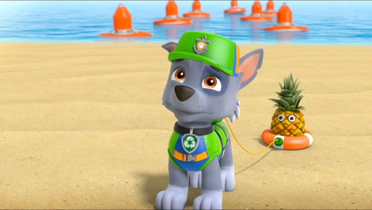 Щенячий-патруль мультфильм Рокки
