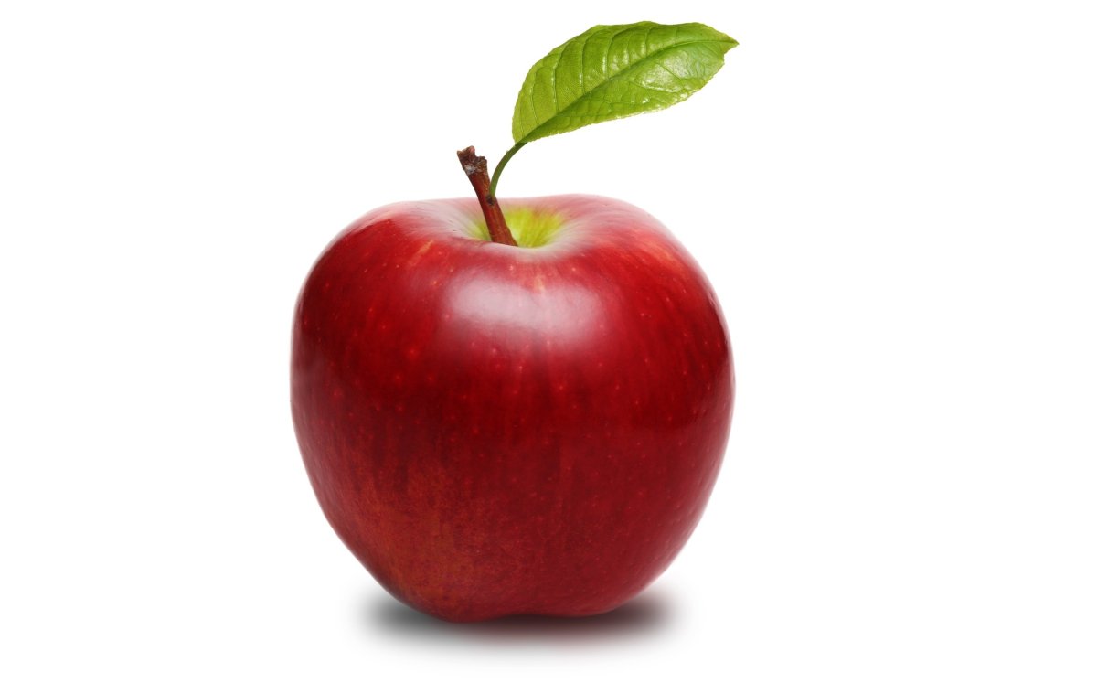 Яблоко карточка для детей