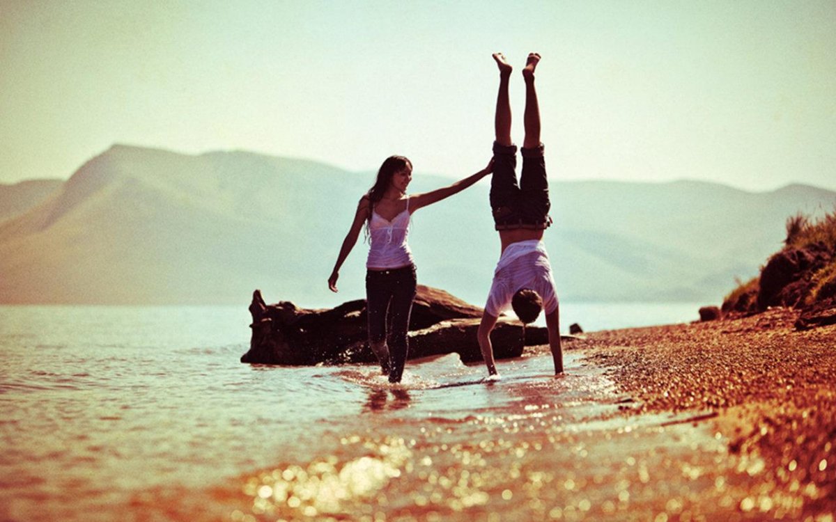 Счастливые моменты с друзьями