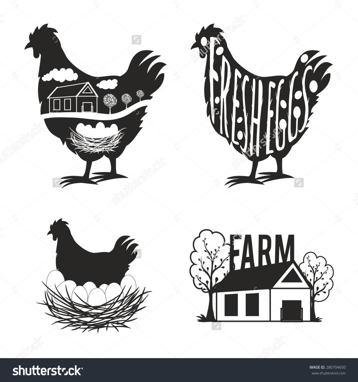 Нарисовать чёрную курицу из мультика чëрная курица