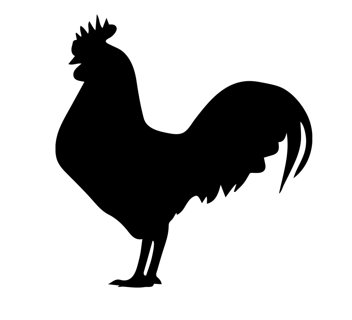 Пиктограмма курица Несушка