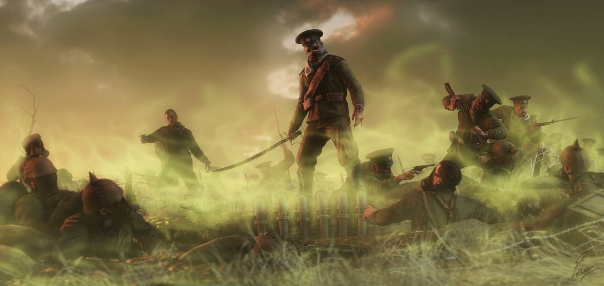 Крепость Осовец атака мертвецов