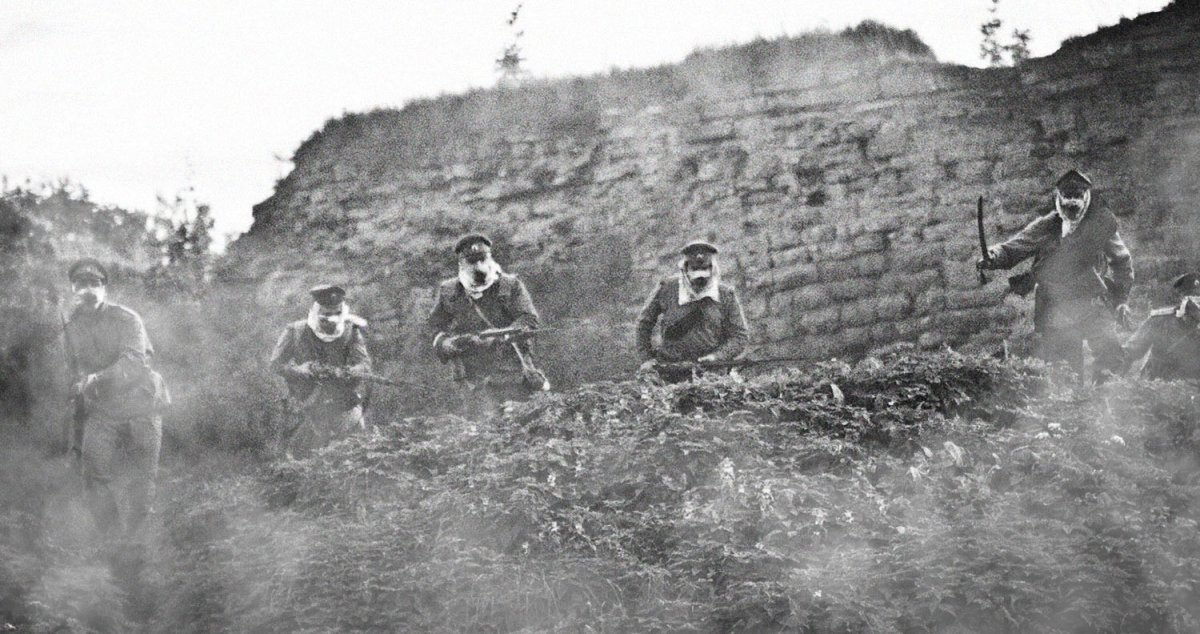 Крепость Осовец 1915 атака мертвецов