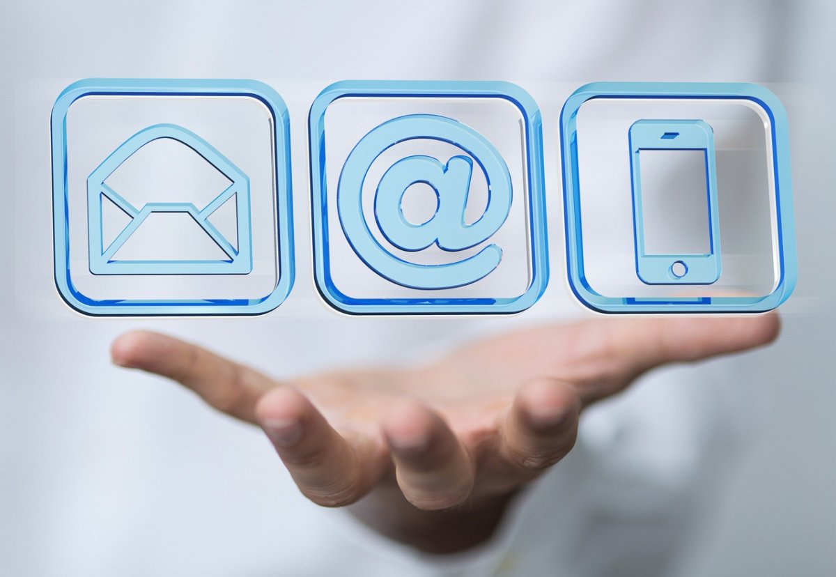 Контактная информация фон