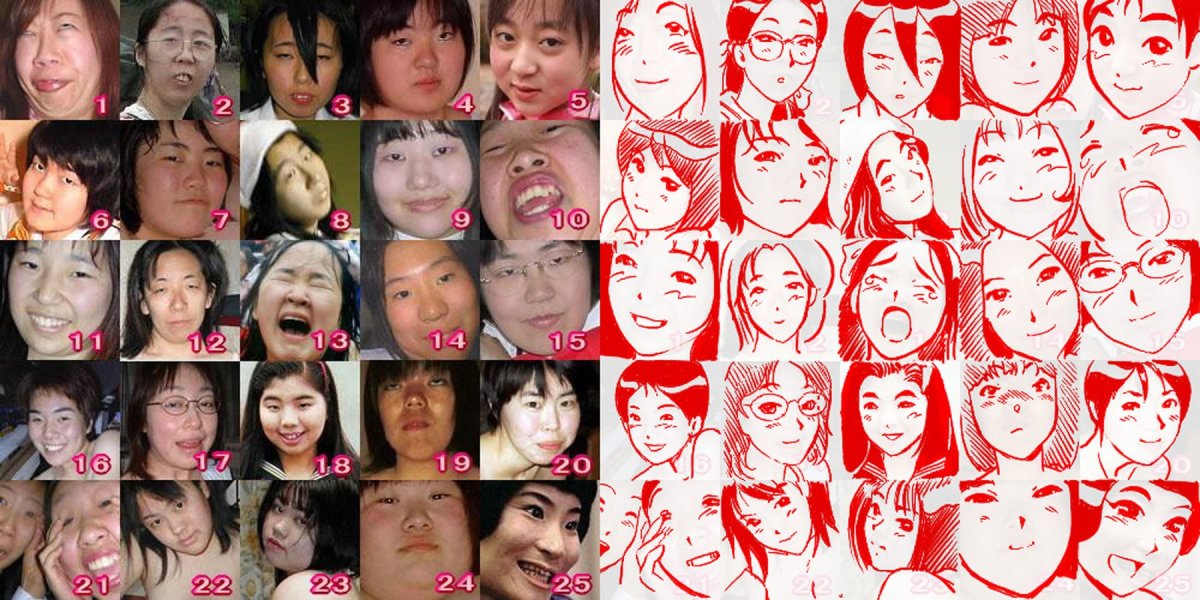 Мимика японцев