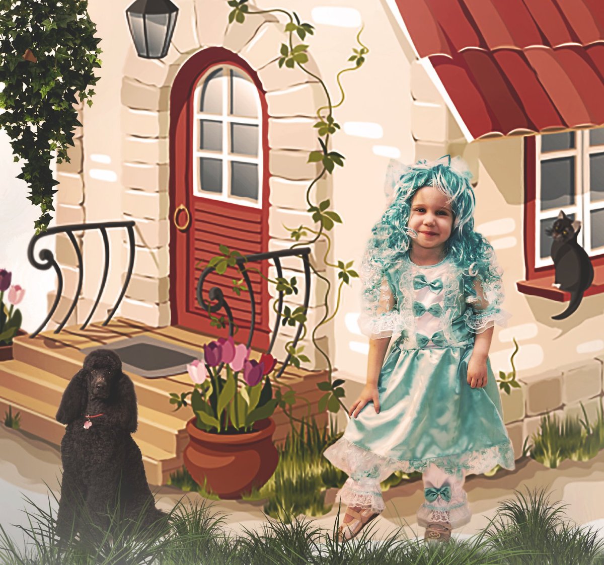 Герои сказки Буратино Мальвина