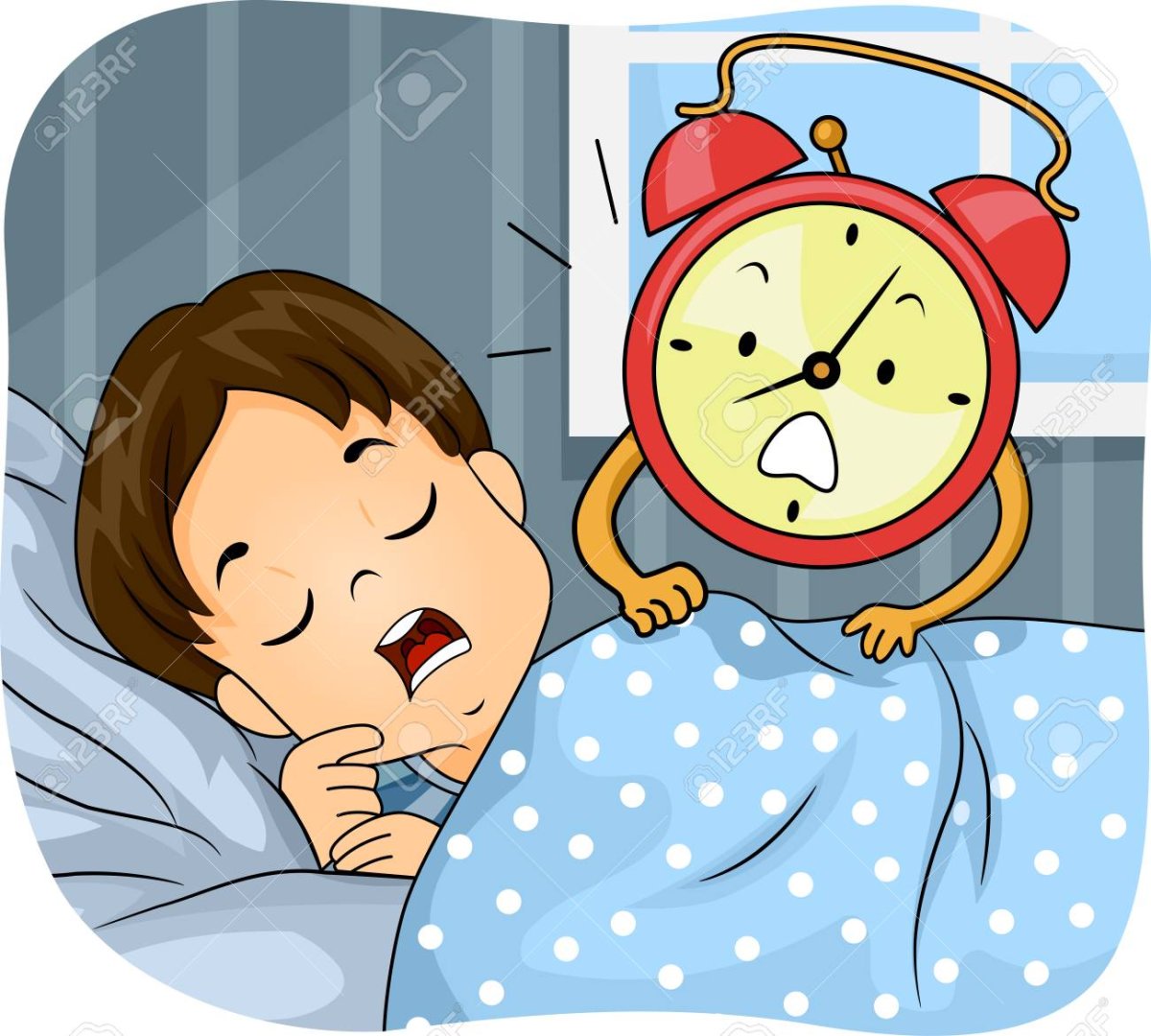 Будильник пора спать