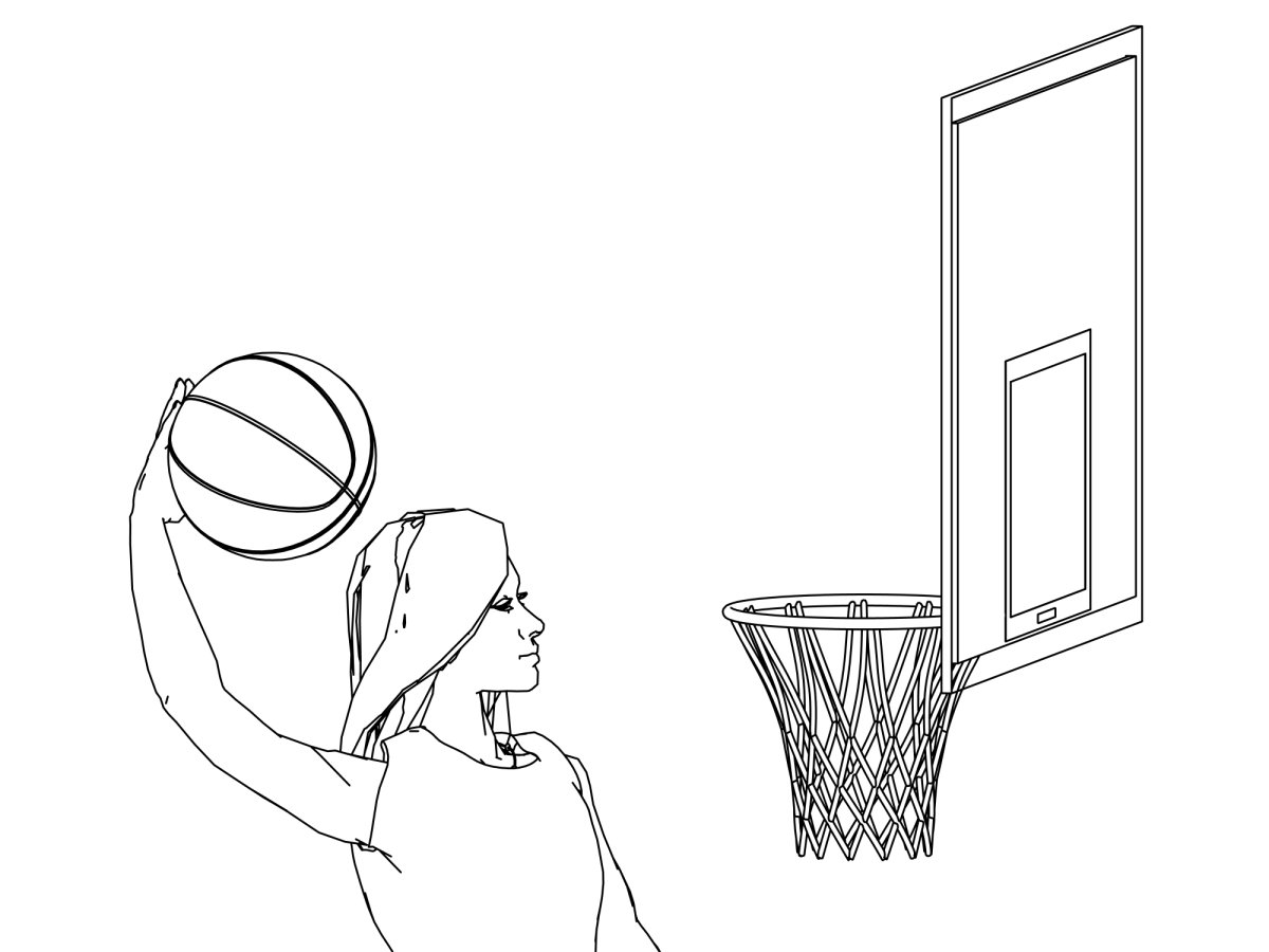 Раскраска баскетбол