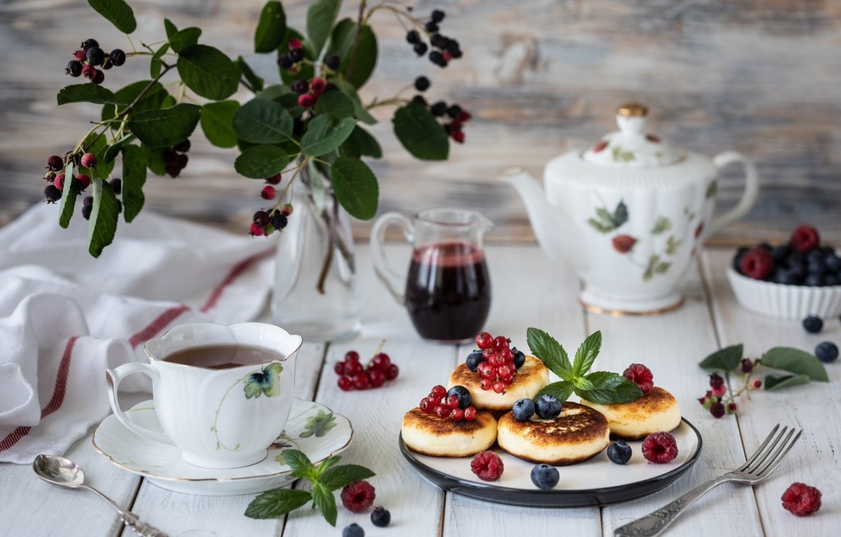 Красивое чаепитие