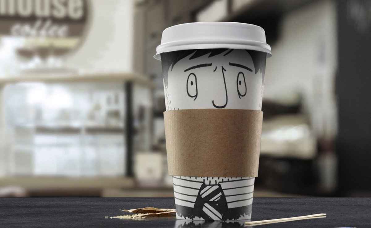 Стакан кофе на вынос