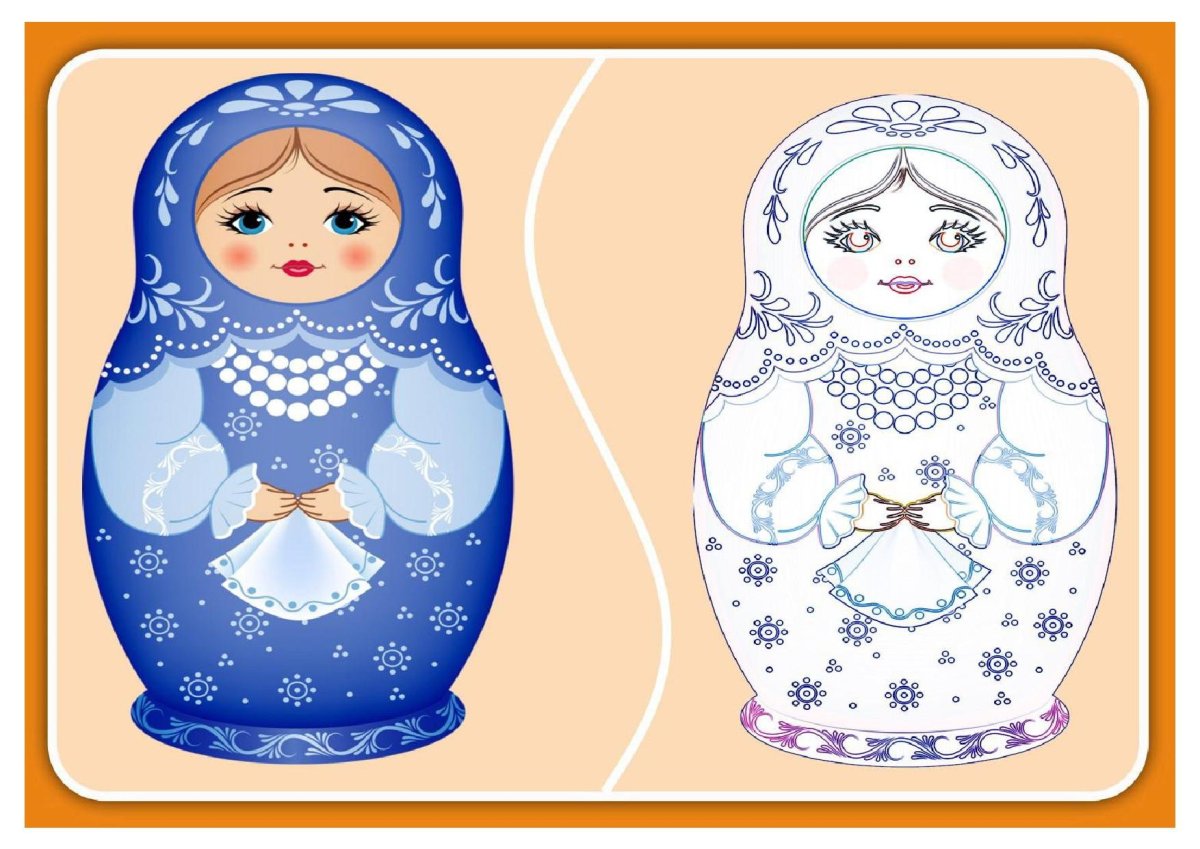 Матрешка картинка