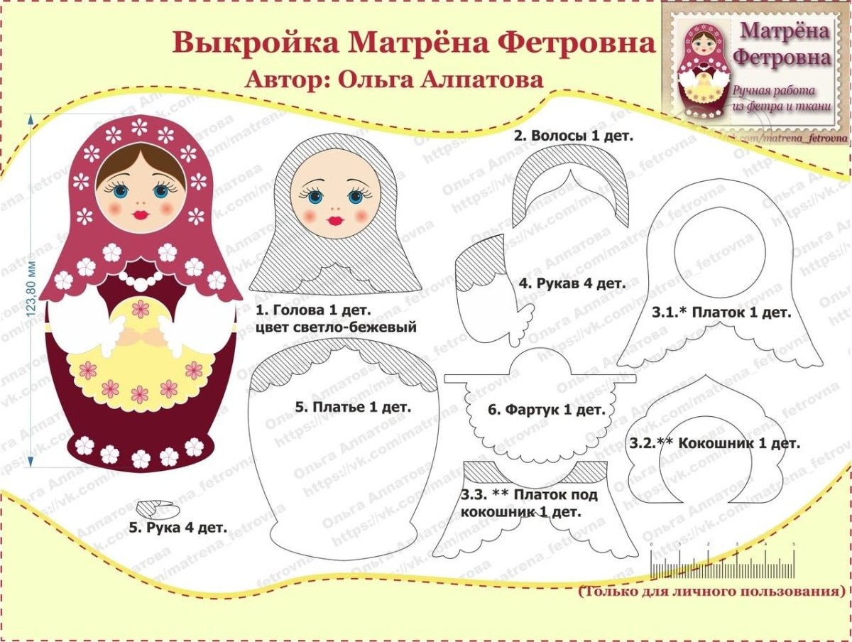 Грустная Матрешка