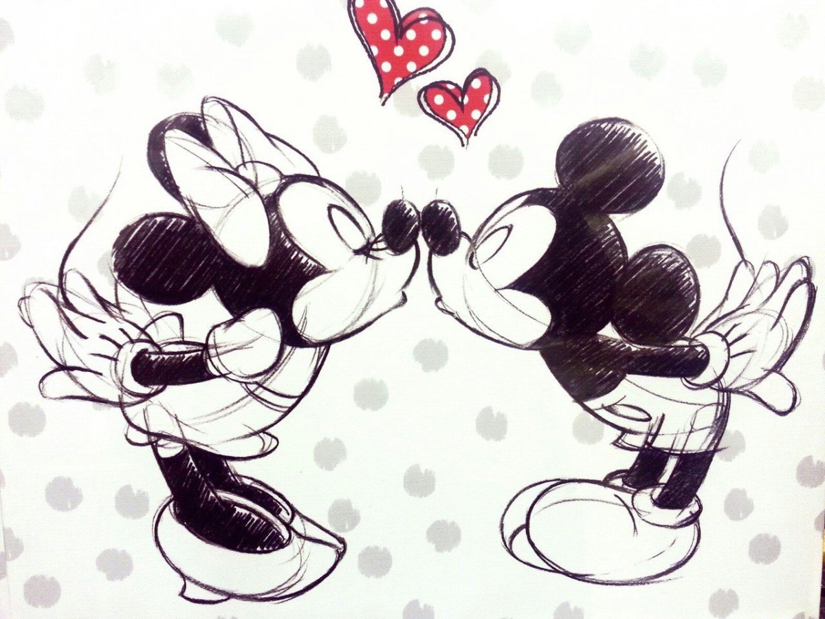 Микимаус прикольный толстый