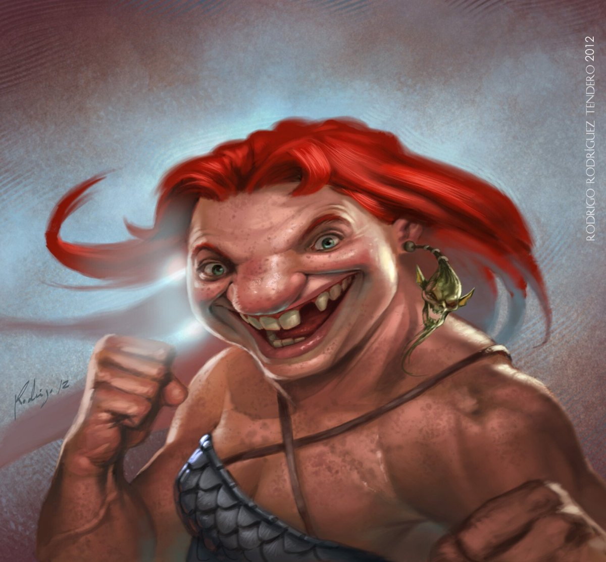 Тролль женщина