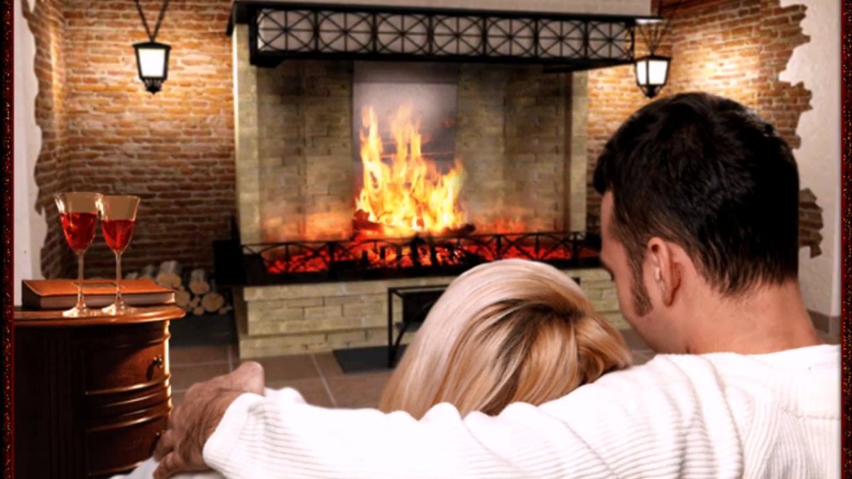 Вечер у камина вдвоем
