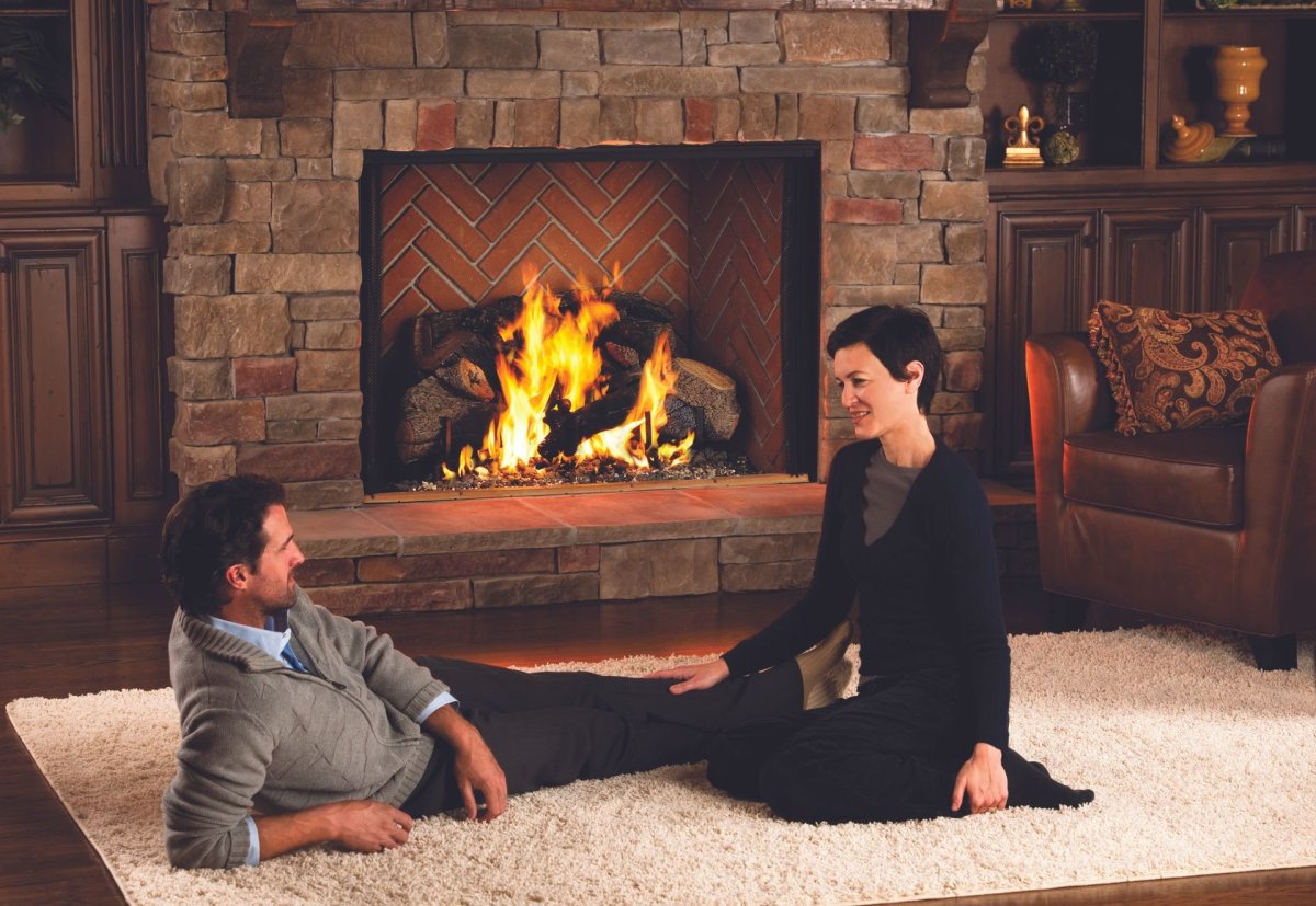Вечер перед камином