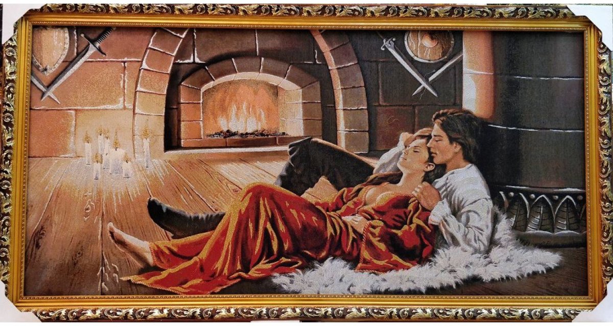 Фотосессия с камином