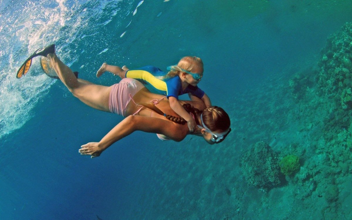 Приколы под водой