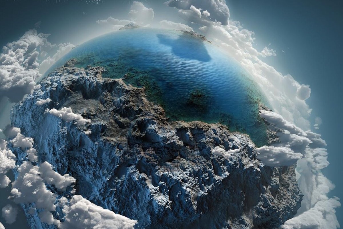 Облака с земли