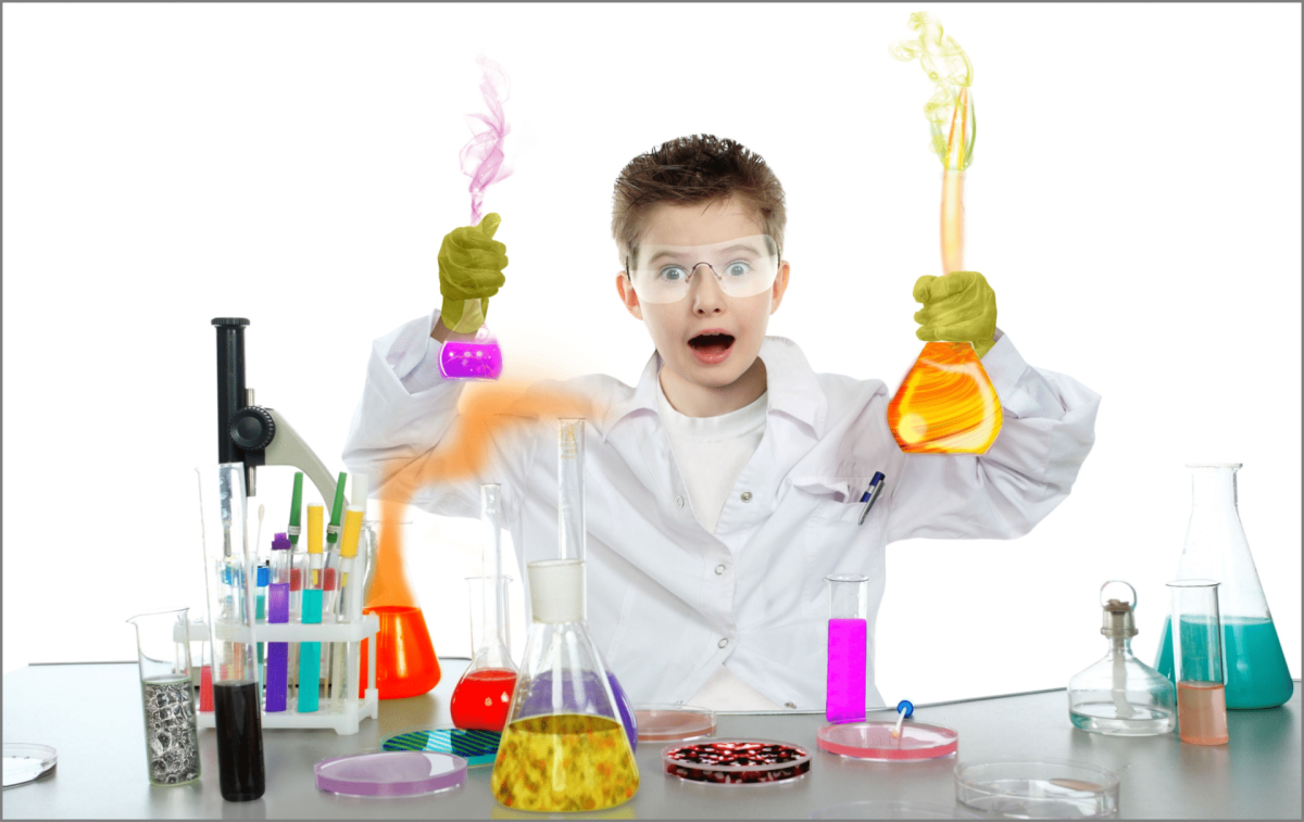 Научные опыты для детей