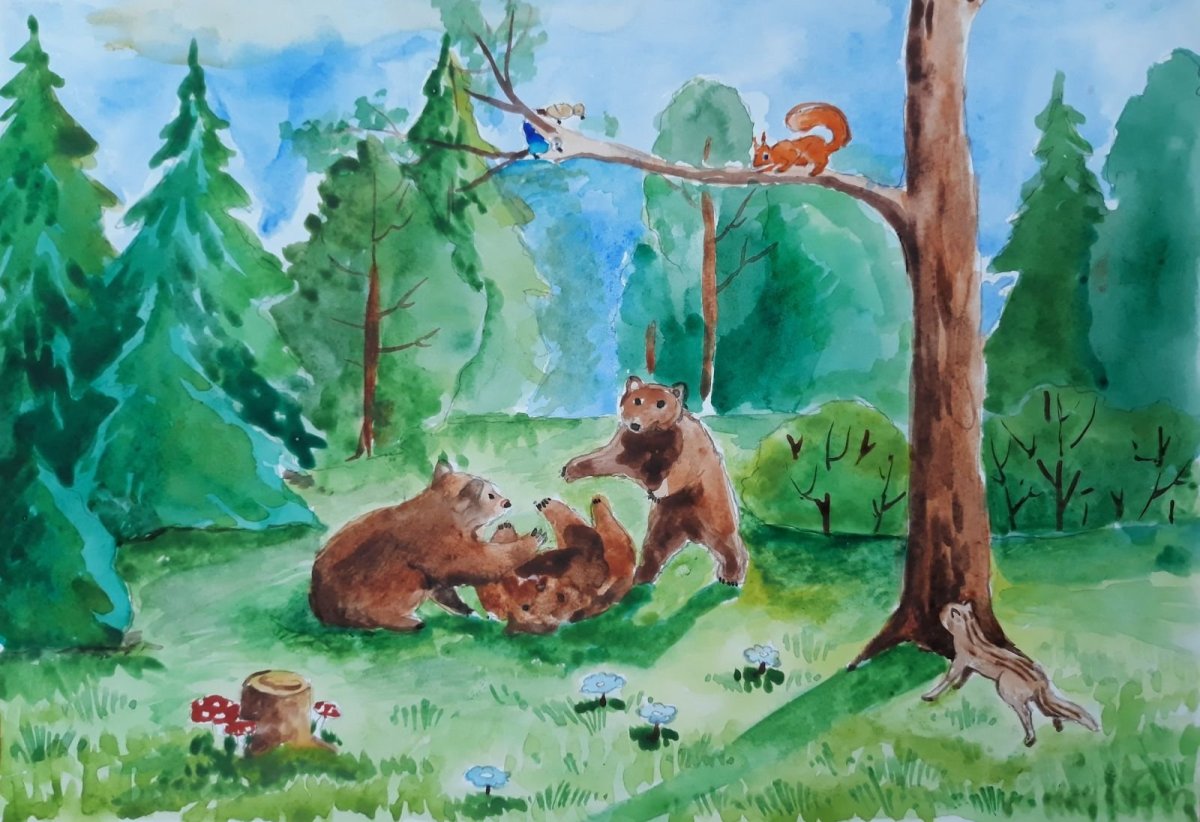 Животные леса с названиями