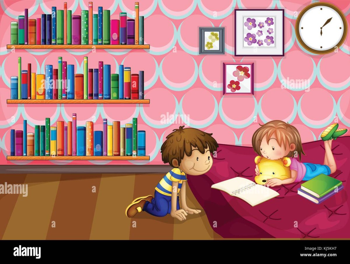 Библиотекарь для детей на прозрачном фоне