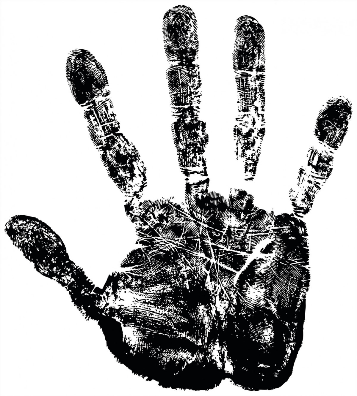 Отпечаток правой руки