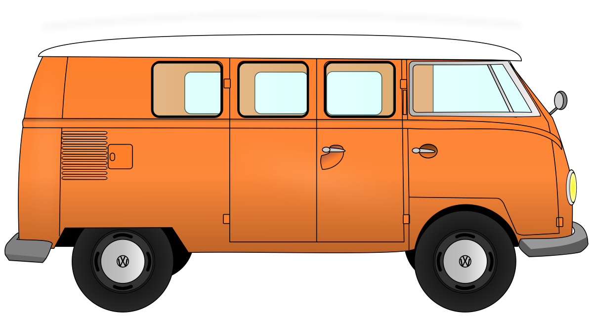 Фургон Volkswagen Bus vector