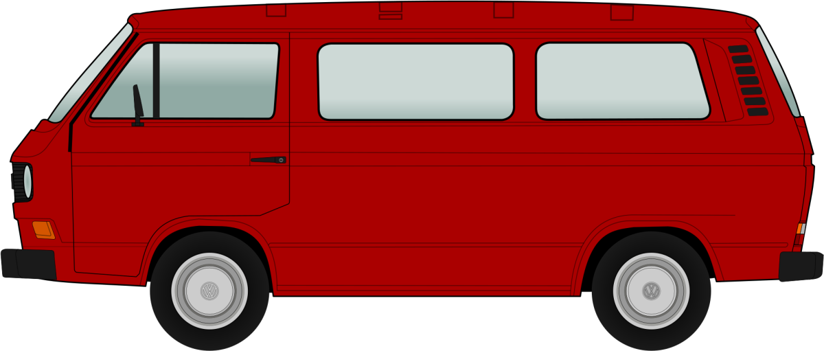 Машина фургон вектор