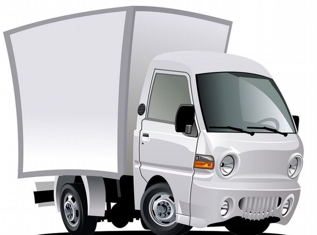 Почтовая машина мультяшная