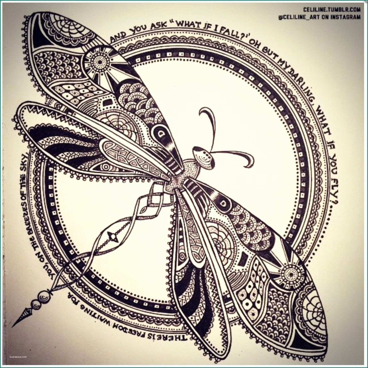 Стилизованные Стрекозы