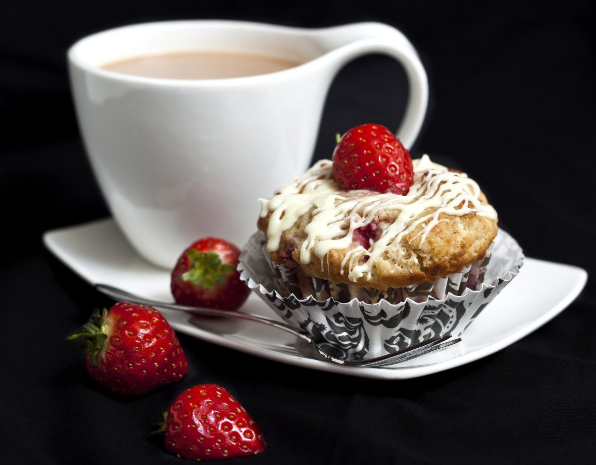 Красивые пирожные