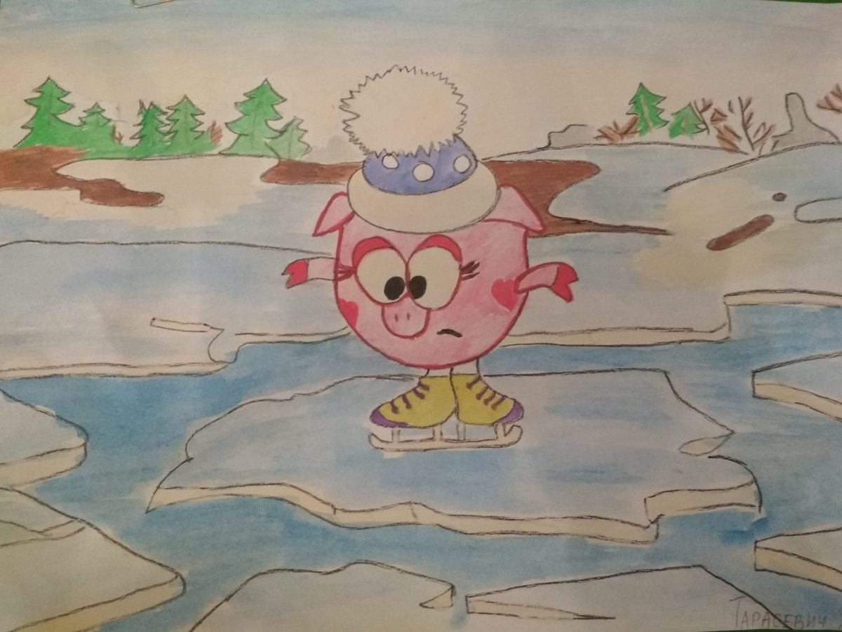 Безопасность на льду для детей