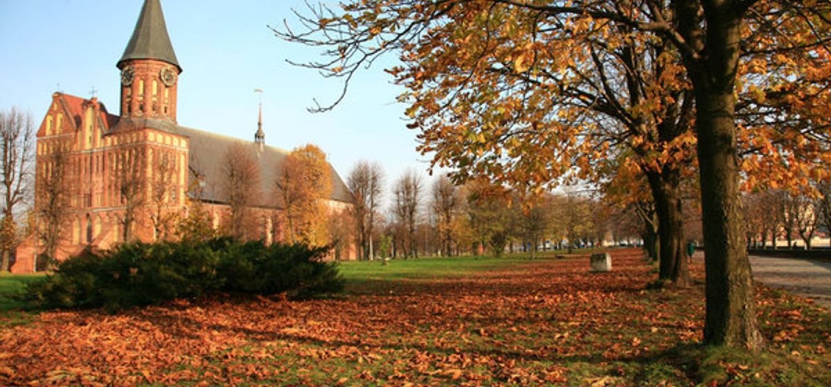 Рыбная деревня Калининград вечером