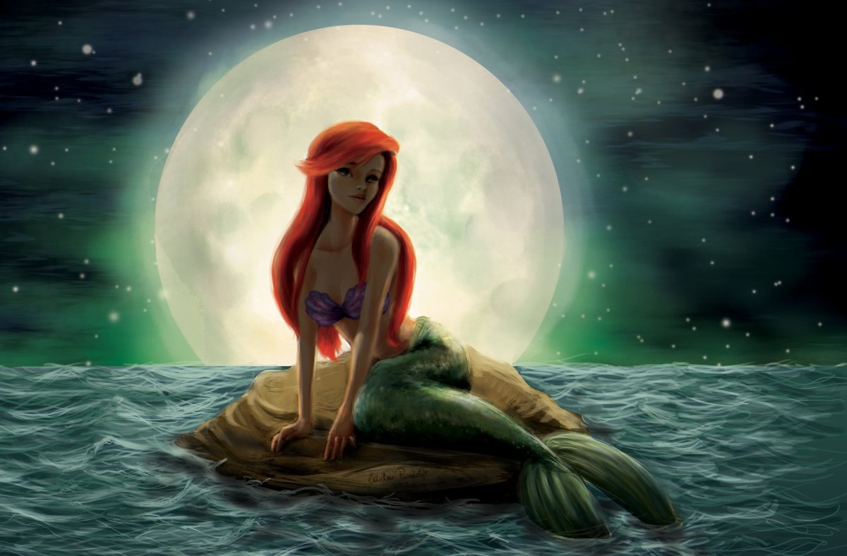 Русалка богиня Ариэль