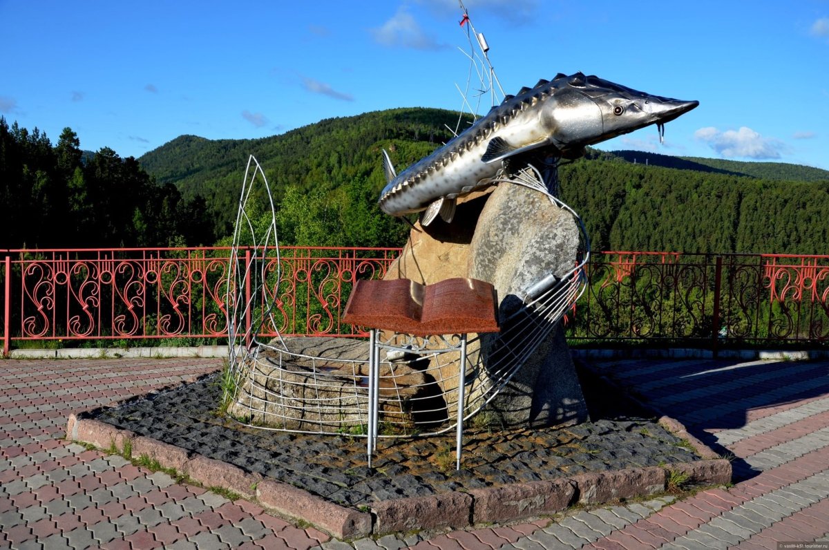 Смотровая площадка Красноярск царь-рыба