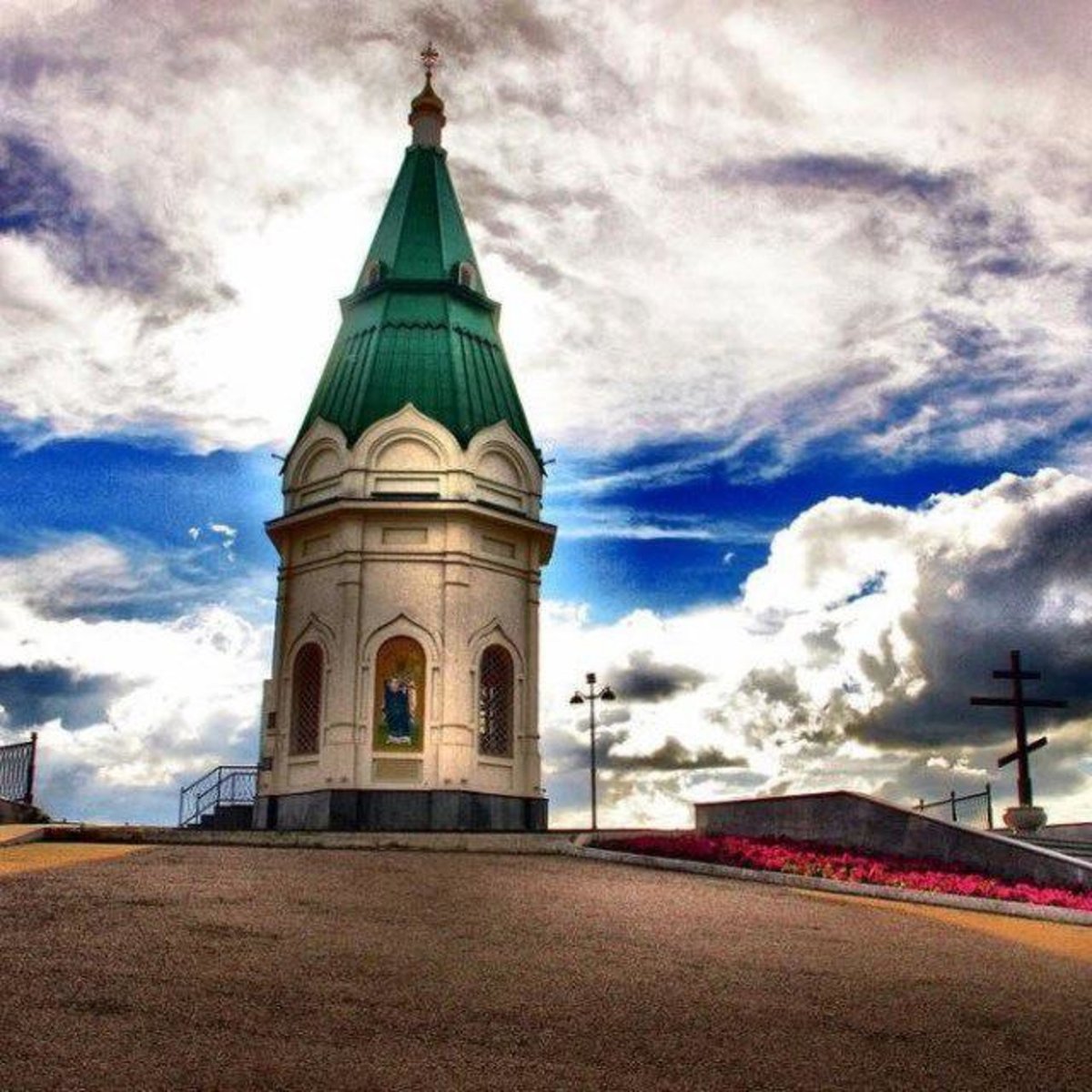 Ночной Красноярск летом