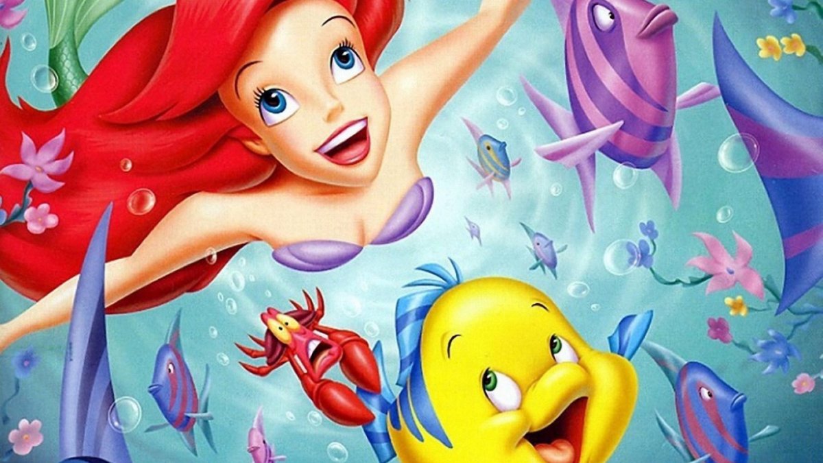 Русалочка Ариэль в детстве