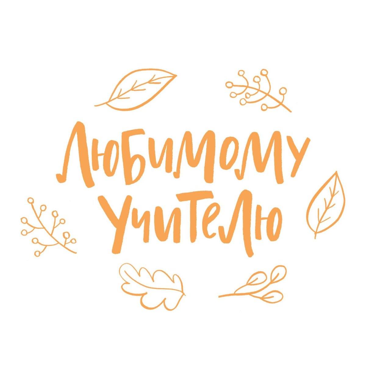 Лучшему учителю надпись