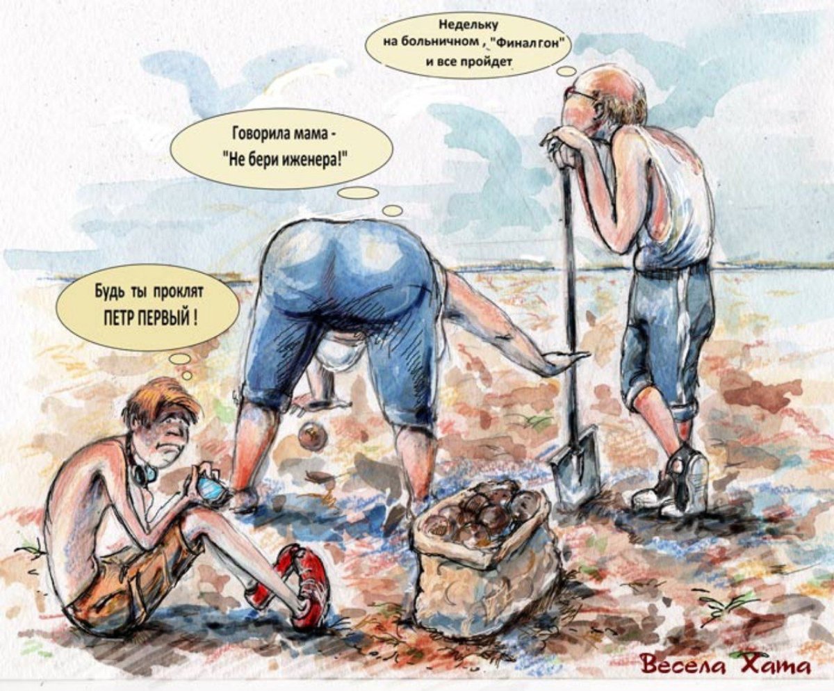 Приколы про огород и дачу