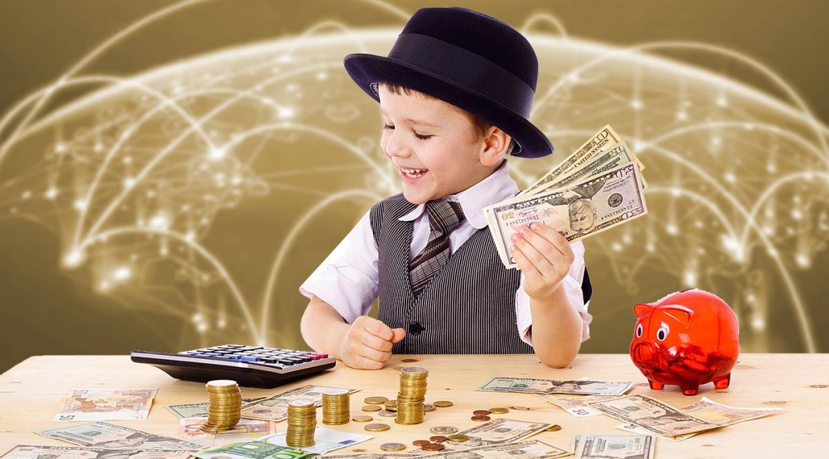 Ребенок финансист