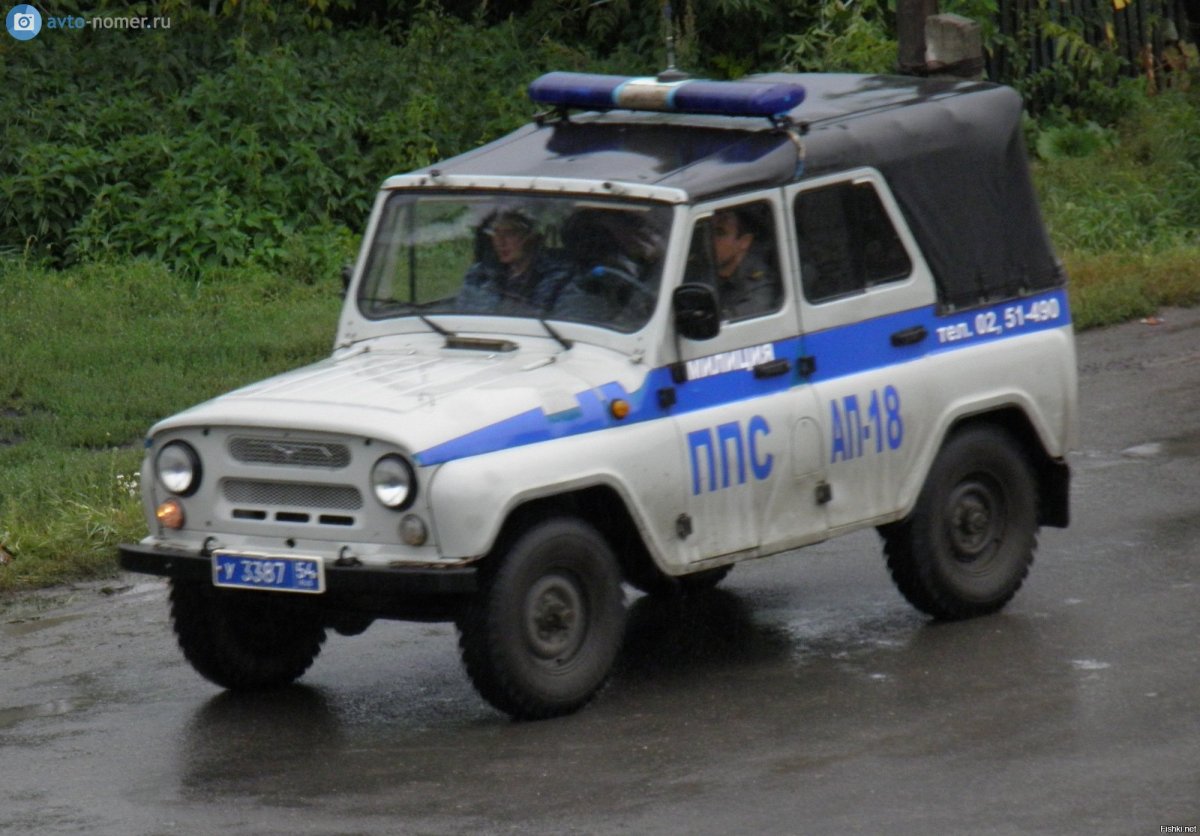 УАЗ 31519 полиция