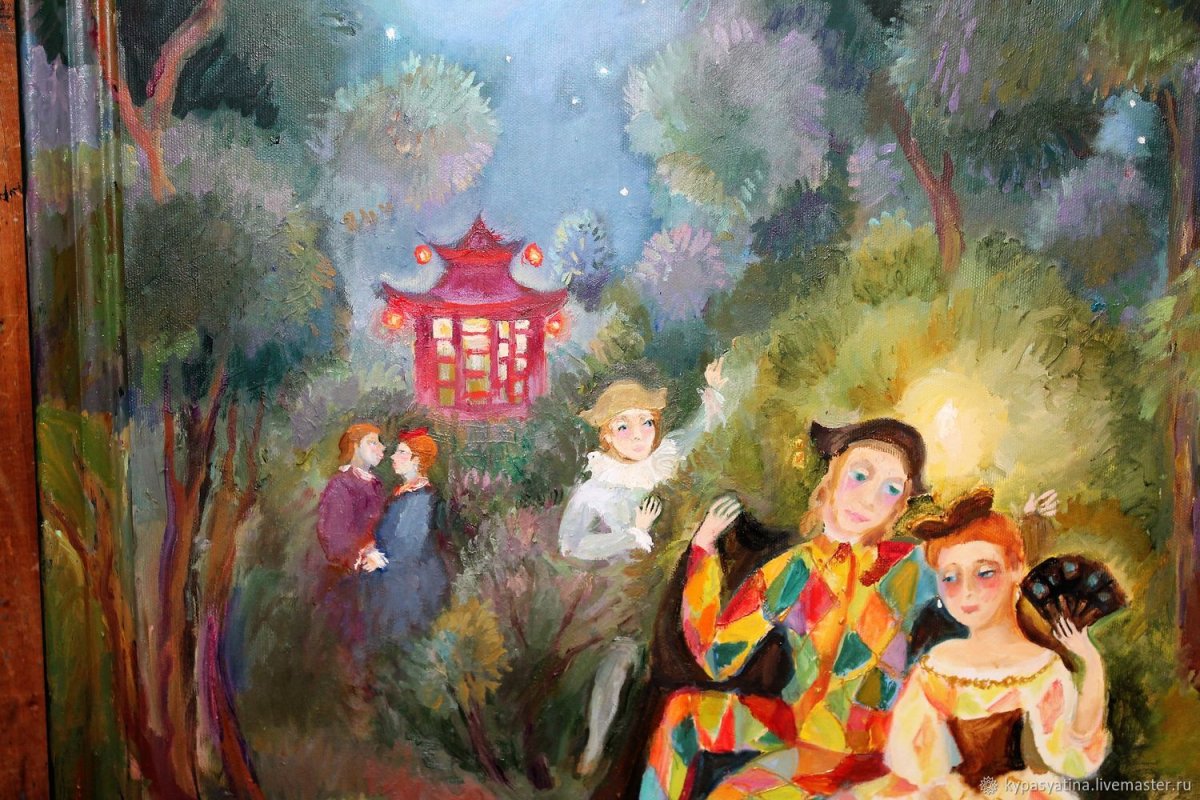 Комедия дель арте Коломбина