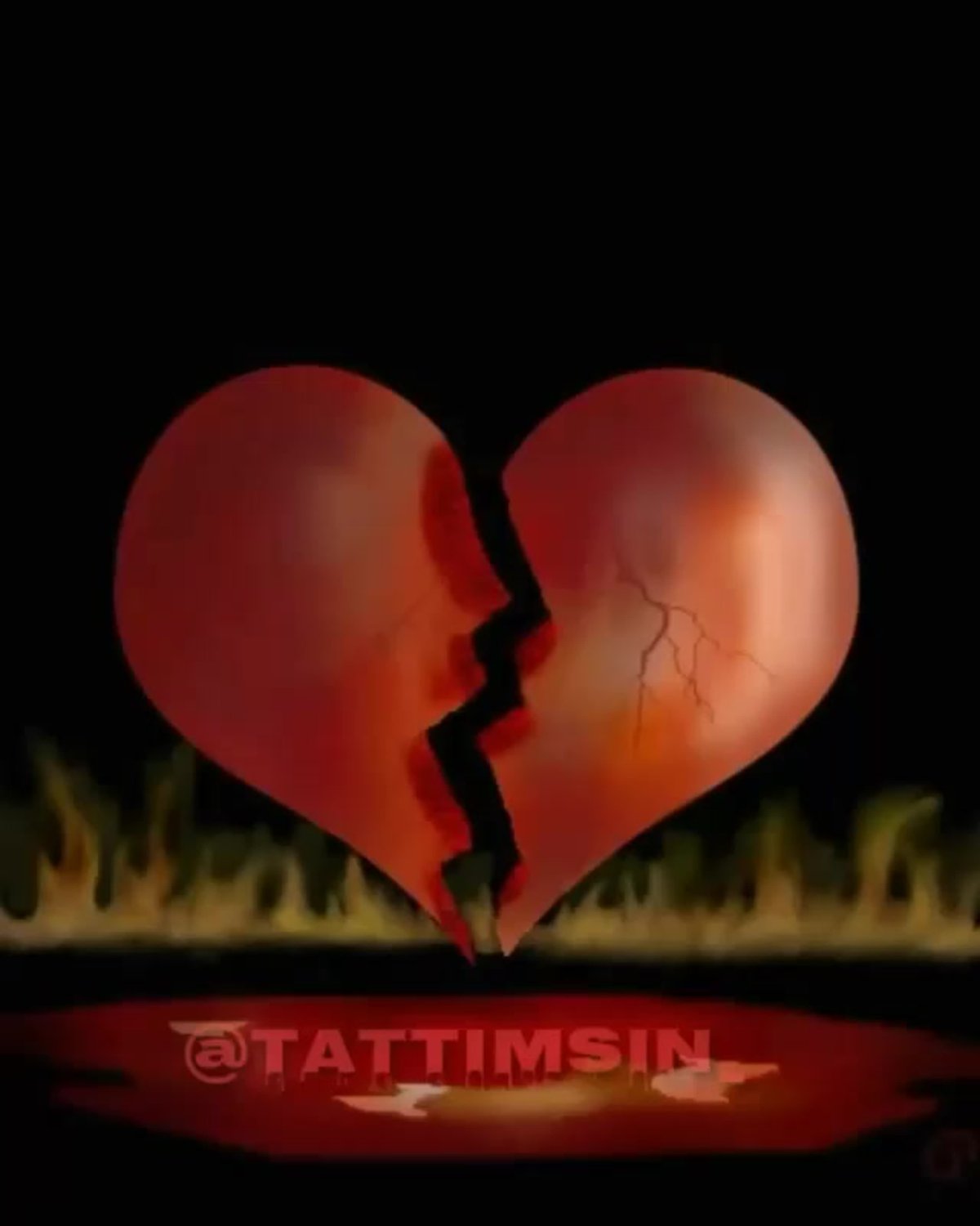 Разбитые сердца плачет