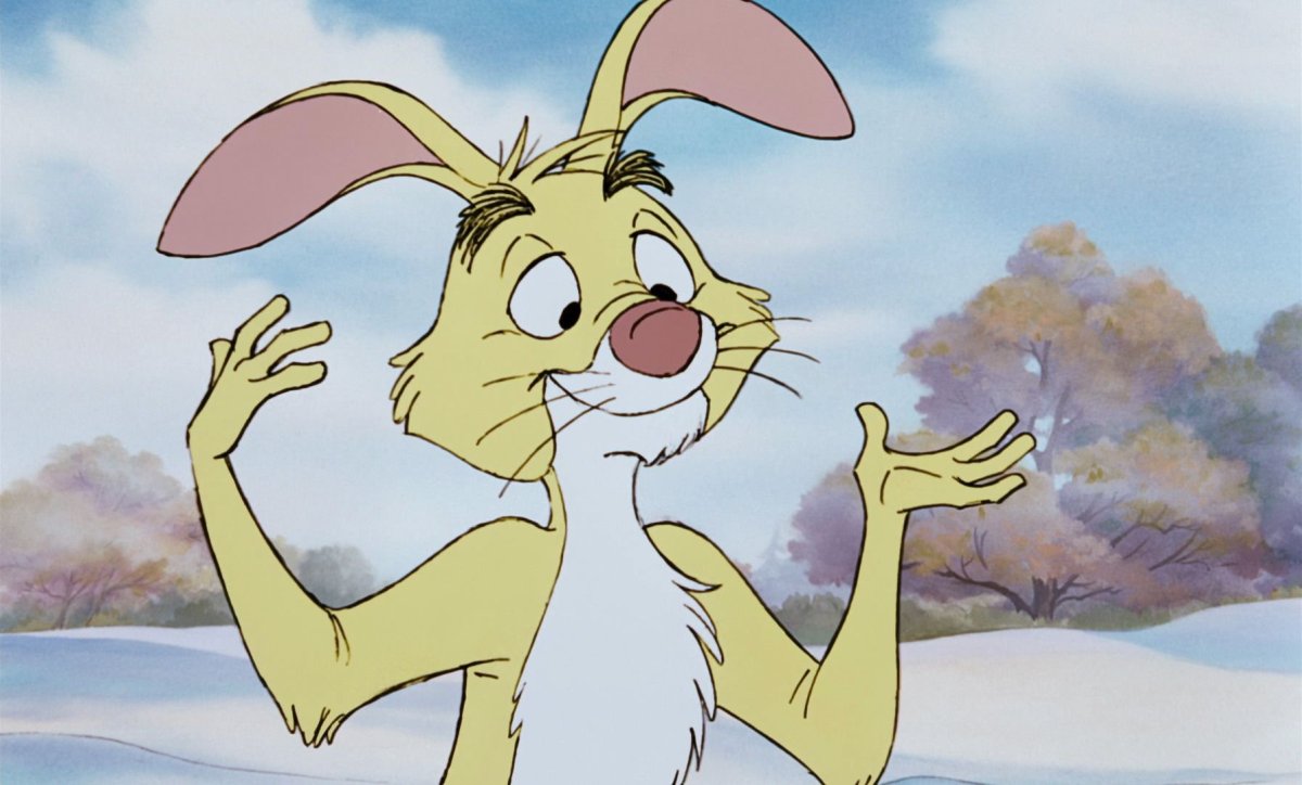 Винни пух Тигруля и кролик