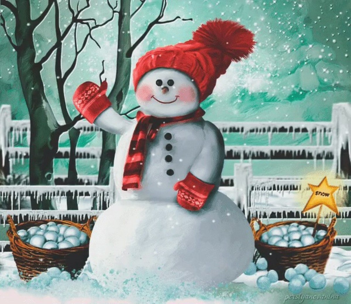 С днем рождения зимой