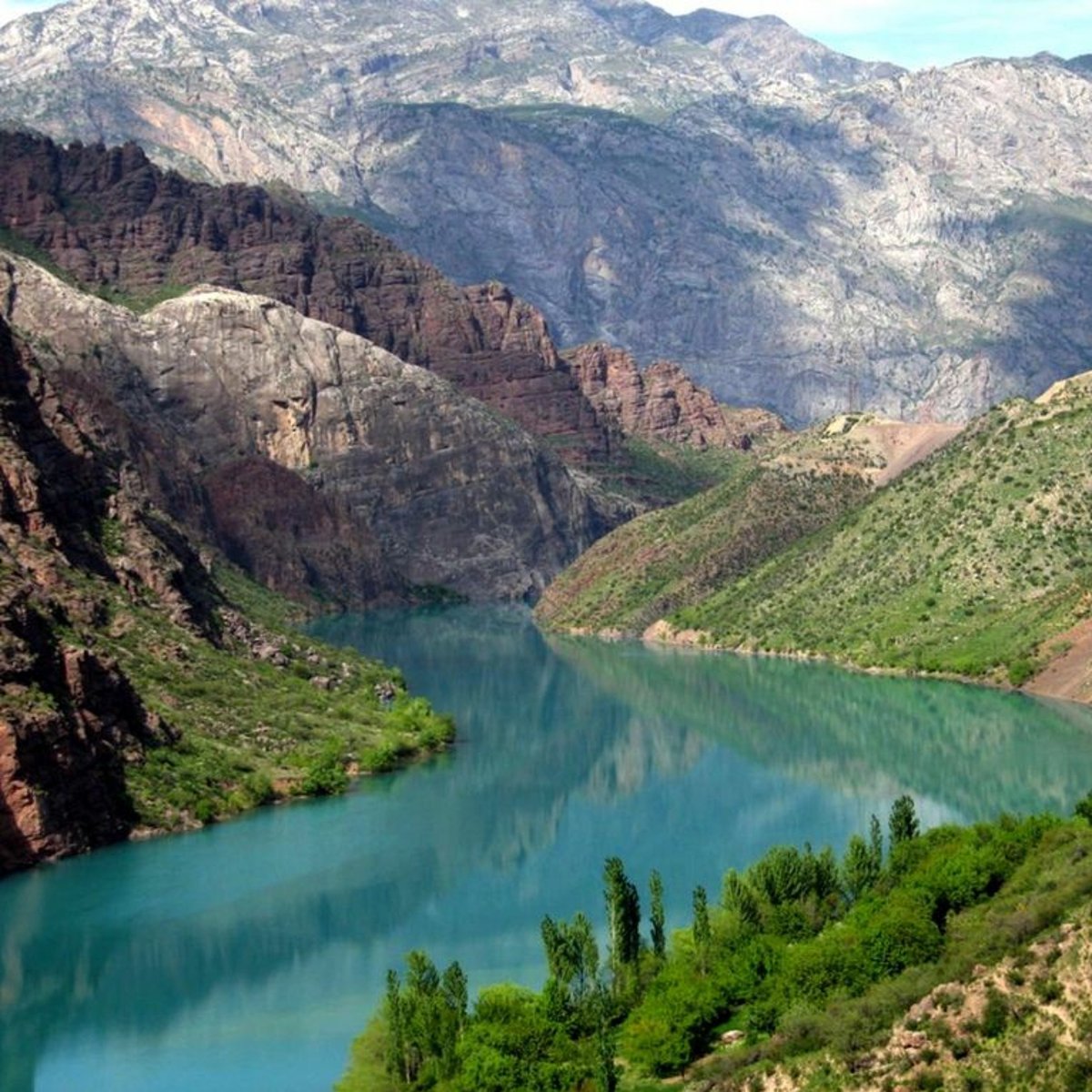 Горы Киргизии ноокат